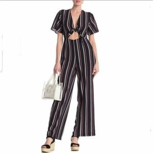 LUSH || Striped Jumpsuit